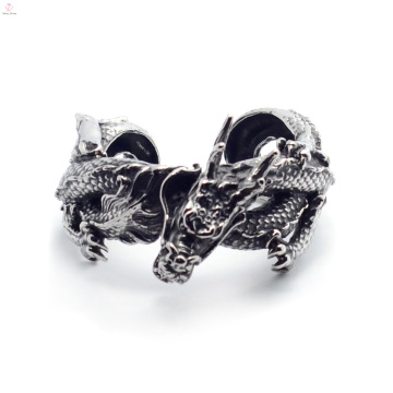 Men's huge&heavy Boy's Dragon Charm Bracelet Stainless Steel Bangle Fashion Jewelry PUNK New Gift